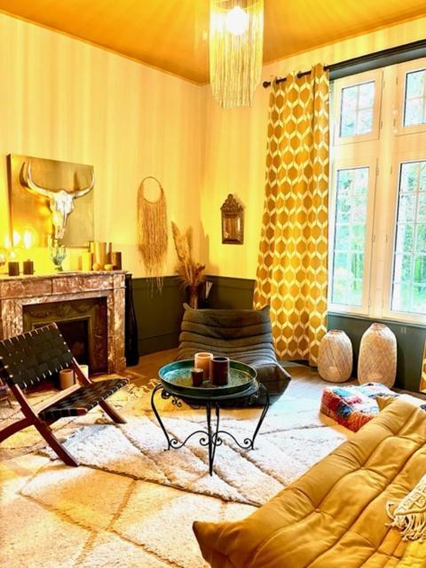 Poix-Terron Domaine De La Croix De Saint Lambert Bed & Breakfast エクステリア 写真